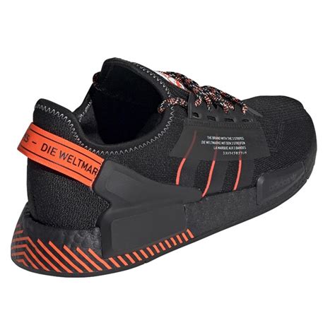 adidas nmd r1 herren schwarz orange|adidas nmd r1 men's.